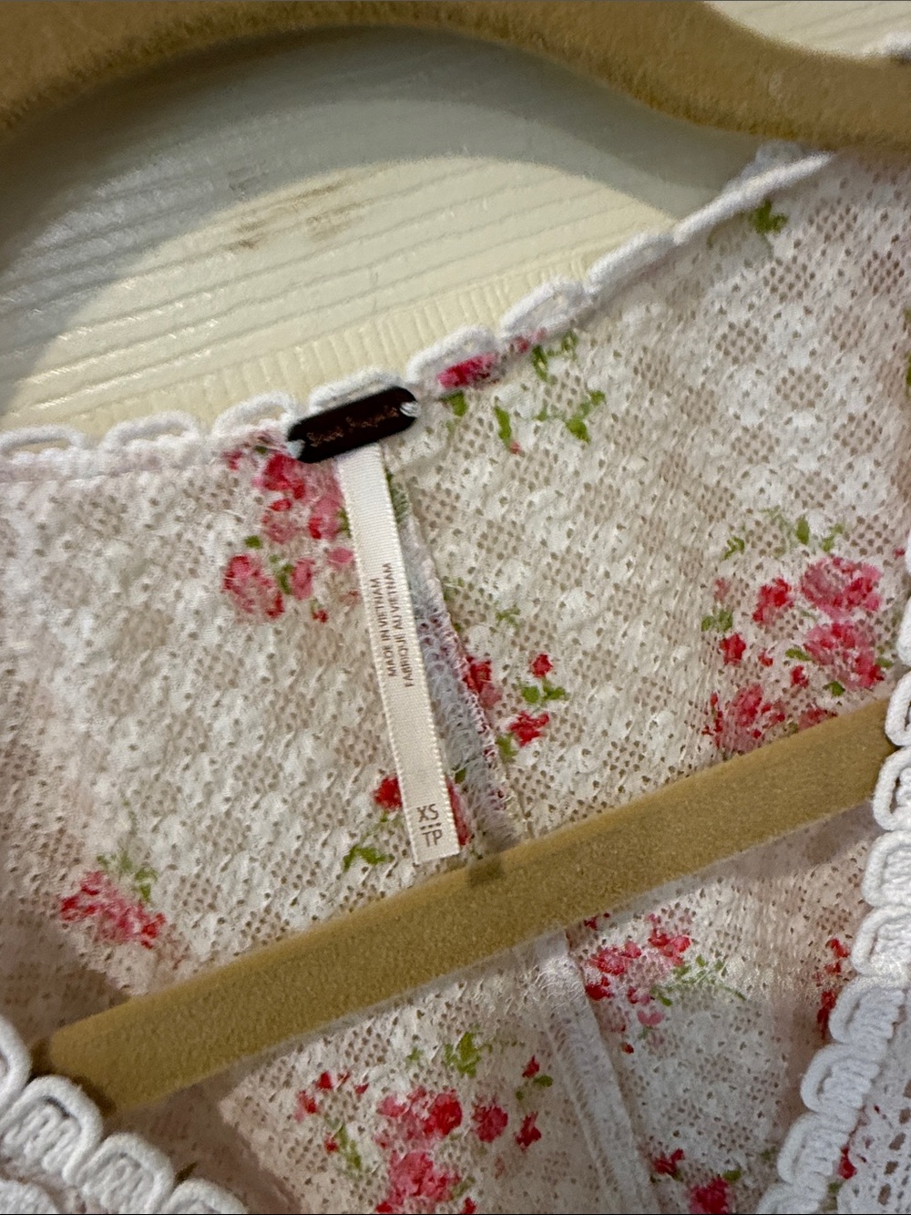 Free People Kika floral top, XS - Picture 5 of 8
